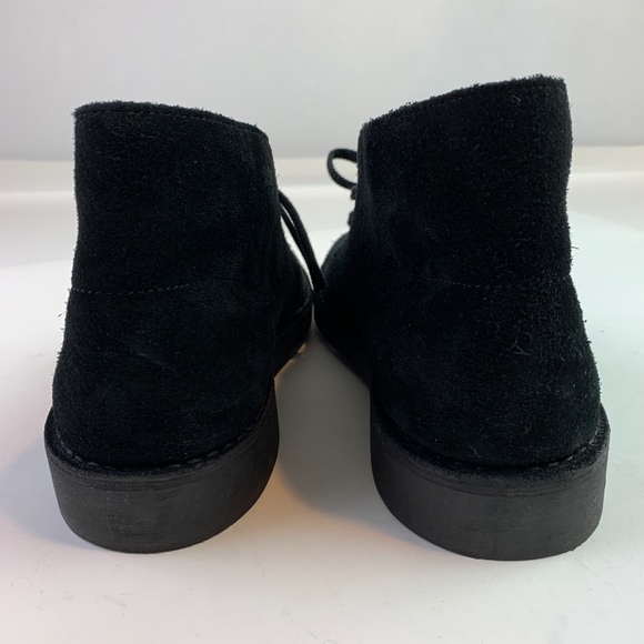 New CLARKS BUSHACRE 2 LEATHER CHUKKA BOOTS shoes